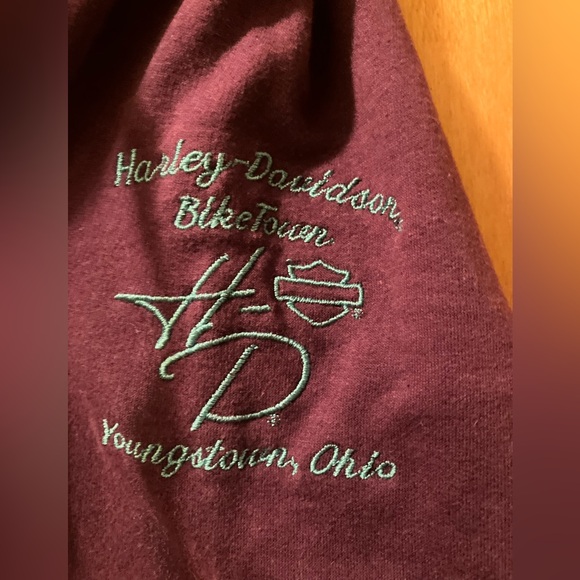 Harley-Davidson Women's Deep Purple Sweater - Picture 3 of 3